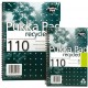 Caiet cu spirala dubla A4, 55 file 80g/mp, coperti carton, PUKKA Recycled - dictando