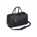 Geanta PIERRE Urban Line, pentru weekend, din piele maro, 25 x 50 x 20cm
