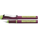 Stilou SCHNEIDER Base Neon (tip L - stangaci) - corp negru/violet