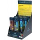 Display SCHNEIDER Base Kid, 12 stilouri - (6xA albastru/verde, 5xA roz/orange, 1xF verde/albastru)