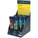 Display SCHNEIDER Base Kid, 12 stilouri - (6xA albastru/verde, 5xA roz/orange, 1xF verde/albastru)