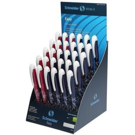 Display SCHNEIDER Easy, 30 rollere cu cartus - (18 x S-187403, 12 x S-187419) - scriere albastra