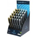 Display SCHNEIDER Voice, 30 rollere cu cartus - (12 x S-187153, 18 x S-187154) - scriere albastra