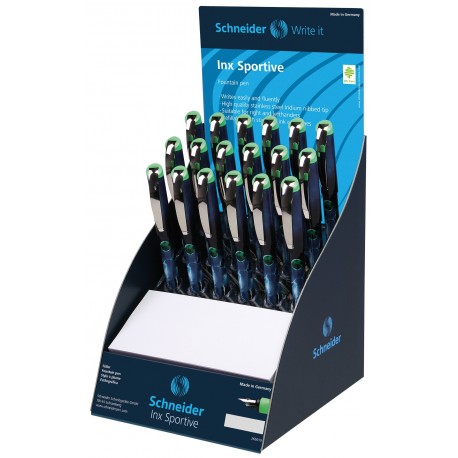 Display SCHNEIDER Inx Sportive, 17 stilouri - S-167644