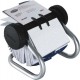 Fisier rotativ pentru 400 carti de vizita 57 x 102mm, ROLODEX - cromat