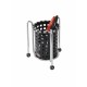 Suport pentru instrumente de scris ROLODEX Fusion - negru/chrom