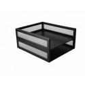 Tavita documente ROLODEX Shadow - lemn/plexiglas