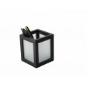 Suport pentru instrumente de scris ROLODEX Shadow - lemn/plexiglas