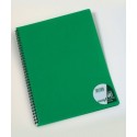 Dosar de prezentare cu 30 folii, cu spirala, AURORA - verde