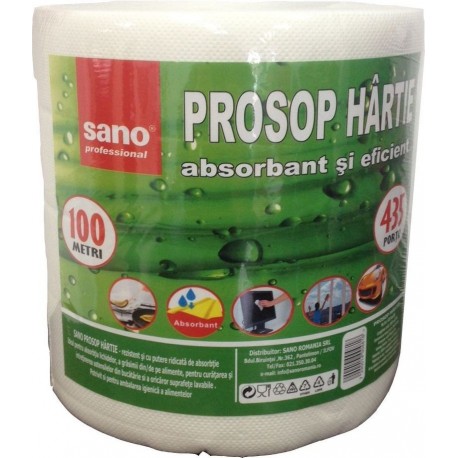 Prosop hartie Sano monorola, 100m