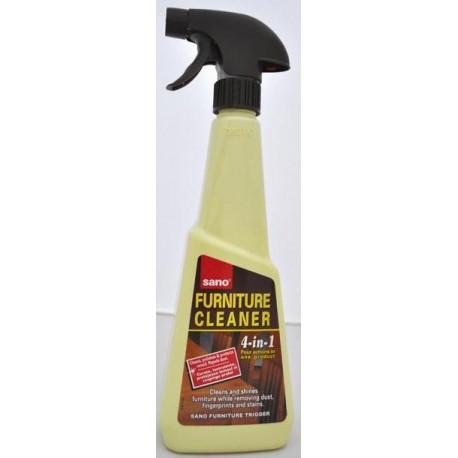 Solutie cu silicon ,antistatic pentru mobila,500ml-SANO FURNITURE CLEANER