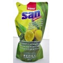 Detergent lichid pentru degresarea vaselor (REZERVA ),500ml-SANO SAN SENSITIVE