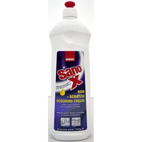 Crema de curatat pentru uz universal,fara zgariat , 1000 gr.-SANO X CREAM