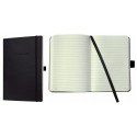 Caiet lux cu elastic, coperti Softwave, A4, 97 file, Conceptum - classic negru - dictando