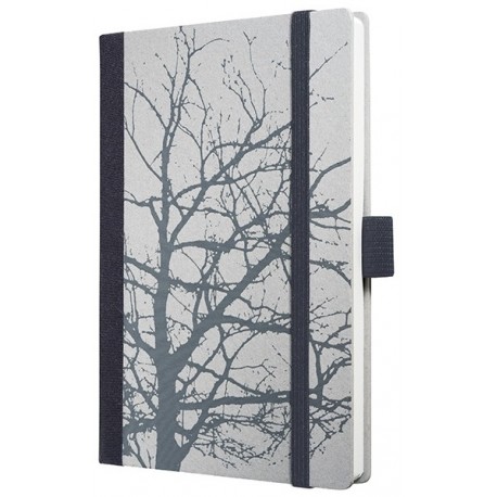 Caiet lux cu elastic, coperti rigide, A6(95 x 140mm), 97 file, Conceptum - nature feeling - velin