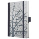 Caiet lux cu elastic, coperti rigide, A6(95 x 140mm), 97 file, Conceptum - nature feeling - velin