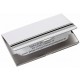 Port carti vizita metalic SIGEL Black Stripe - white