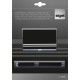 Set port carti vizita metalic + pix, SIGEL White Stripe - black