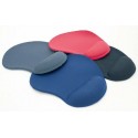 Mouse pad cu suport ergonomic pentru mana STEY - rosu