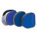 Portofel stocare 24 CD/DVD, STEY - albastru