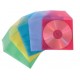 Plic PP pentru CD/DVD, fara perforatii, 50/set, STEY - asortate