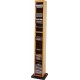 Suport vertical stocare 95 CD/DVD cu carcasa jewel, STEY - crem