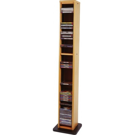 Suport vertical stocare 95 CD/DVD cu carcasa jewel, STEY - crem