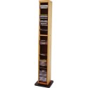Suport vertical stocare 95 CD/DVD cu carcasa jewel, STEY - crem