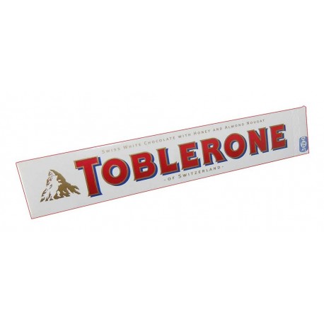 Toblerone ciocolata alba, 100 gr