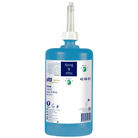 Sampon si gel de dus 1L Tork