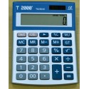 Calculator 12 dig, cu 4 taste de memorie si GT, T2000