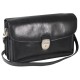 Geanta Unisex, din piele neagra, 26.5x16cm, TONY PEROTTI -Versilia Collection