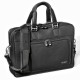 Geanta din piele neagra, pentru laptop, 40 x 29 x 9cm, TONY PEROTTI - Contatto Collection
