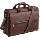 Geanta din piele maro, pentru laptop, 36 x 18 x 10cm, TONY PEROTTI - Versilia Collection