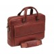 Geanta dama, din piele maro, pentru laptop, 38 x 28 x 8cm, TONY PEROTTI - Green Collection