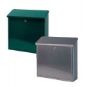 Cutie postala metalica, dimensiuni (L x l xh) cm: 36 x 10 x 36, VEPA BINS - antracit