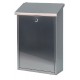 Cutie postala metalica, dimensiuni (L x l xh) cm: 25 x 10 x 39, VEPA BINS - antracit