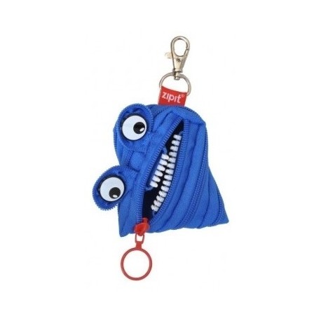 Portofel cu fermoar, pentru monezi, Monsters ZIP...IT - albastru royal