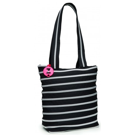 Geanta ZIP..IT Premium Tote - negru/argintiu