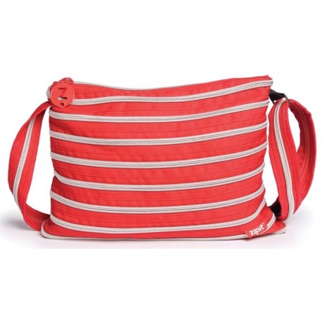 Geanta ZIP..IT Le Gym Combo - rosu/argintiu