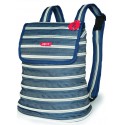 Rucsac ZIP..IT Combo - jeans/argintiu