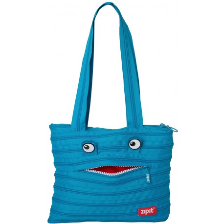 Geanta de umar ZIP..IT Monsters Tote - turcoaz bleu