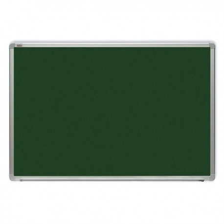 Tabla verde magnetica cu rama din aluminiu, 120 x 150 cm, pentru creta, Optima