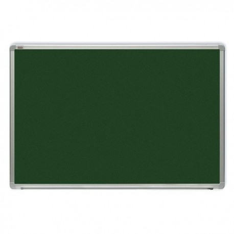 Tabla verde magnetica cu rama din aluminiu, 120 x 240 cm, pentru creta, Optima