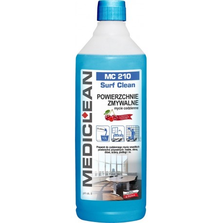 Detergent pentru curatarea suprafetelor lavabile Mediclean MC210, 1L - fructe rosii