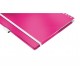 Caiet de birou LEITZ Wow Be Mobile, PP, A4, roz metalizat - dictando