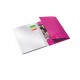 Caiet de birou LEITZ Wow Be Mobile, PP, A4, roz metalizat - dictando