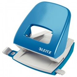 Perforator metalic, 30 coli, LEITZ 5008 - bleu