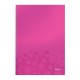 Caiet de birou LEITZ Wow, A4, coperta dura, roz metalizat - matematica