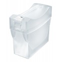 Suport plastic pentru 20 dosare suspendabile, cu capac, HAN Swing Comfort - transparent mat